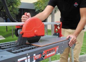 Cortadora eléctrica cerámica RUBÍ DU-200 EVO 650 230V 50Hz