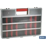 Estuche «Super» 21 Compartimentos 46x32x8 Cm • Herramientas Bazarot 5 estuche-en-plastico-super-21-compartimentos-1