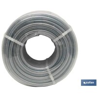 MANGUERA PVC CRISTAL C/REFUERZO 6×12 mm/100m 3