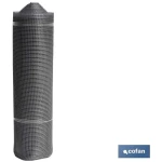 Malha de plástico. Jardim Square 10mm Cinza Prata 1x25m • Ferramentas Bazarot 8 web1_10391094_01