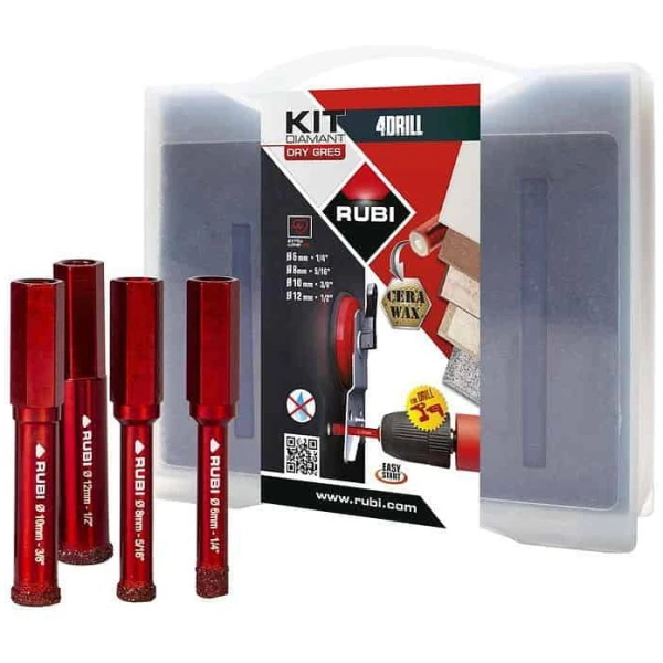 KIT MINI DRYGRES 4DRILL Rubí