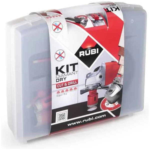Kit disco TCR y brocas DRYGRES Rubí