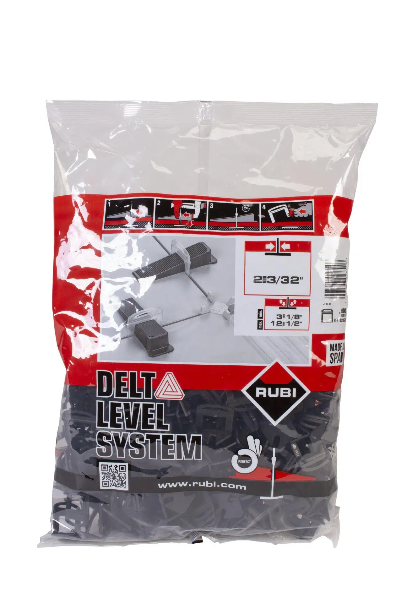 Brida DELTA LEVEL SYSTEM 2 mm / 3-12 mm. (B-400 u.)