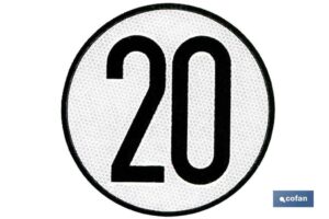 disco-v-4-limitacion-velocidad-20-kmh