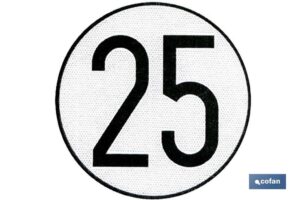 disco-v-4-limitacion-velocidad-25-kmh