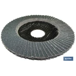 Disco Laminado 125 Mm. – Grano 60 «Inox» • Herramientas Bazarot 7 discos-laminados-inclinados-detalle-1