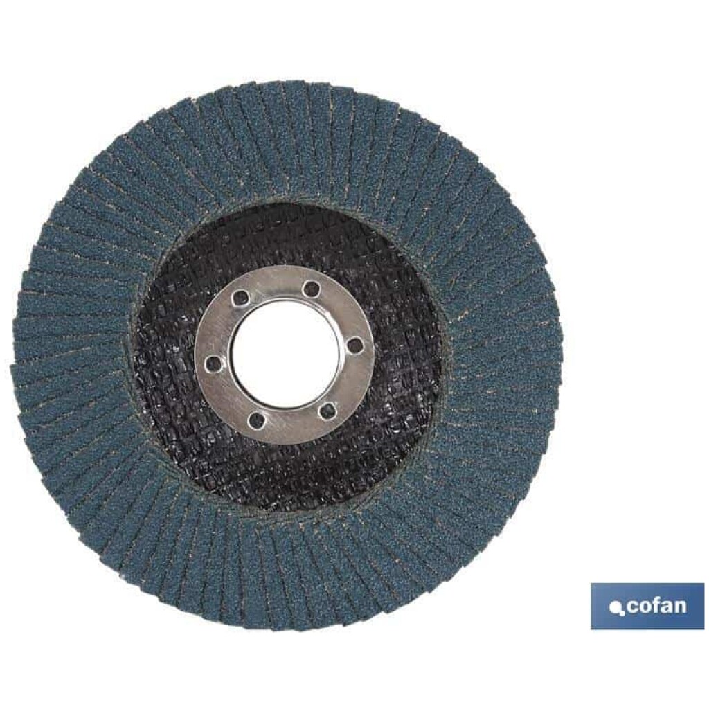 Disco Lucidatura Sisal-cotone 125mm | 50 Strati | Per Metalli | Spessore 14mm | Foro 4.5mm - Foto 9