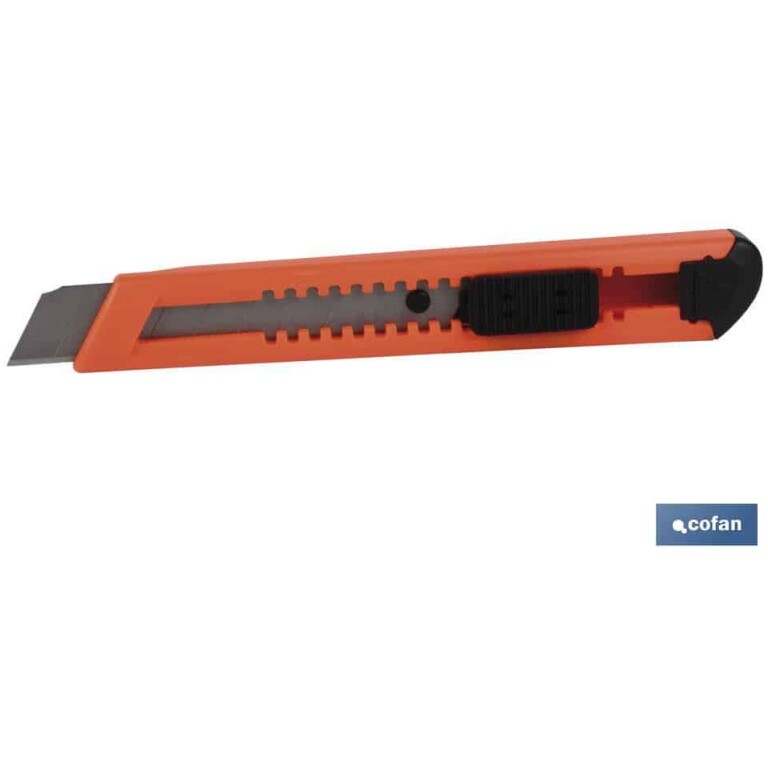 Cutter Standar En Abs (18 X 100mm) • Herramientas Bazarot