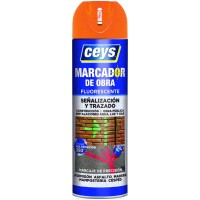 Marcador obra naranja 500ml CEYS  -  Pegamentos Adhesivos y Selladores