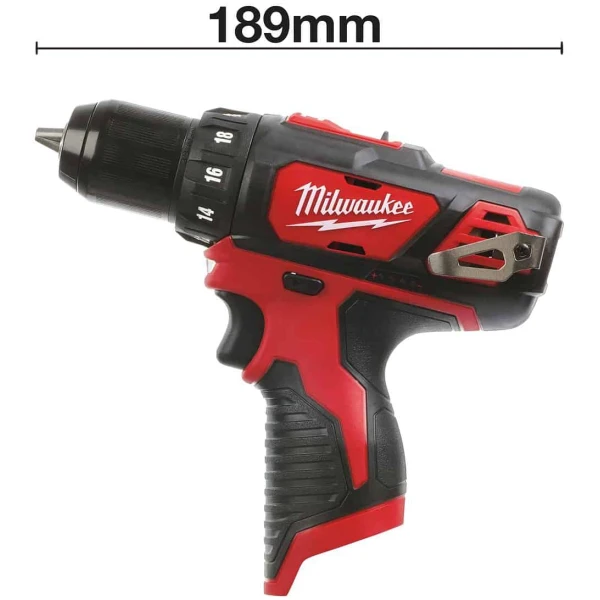 Taladro atornillador M12BDD-0 Milwaukee