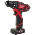 Taladro percutor subcompacto M12BPD-402C Milwaukee • Herramientas Bazarot 10 Taladro percutor subcompacto M12BPD-402C Milwaukee