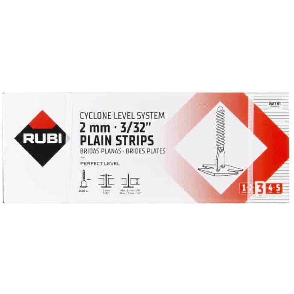 Cyclone Nivellierset 1,5 Mm RUBI - 35964 Produktbild-Vorschau 11
